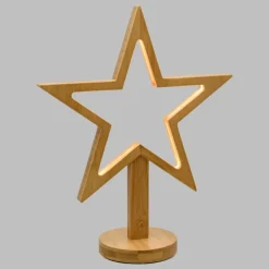 Stella con Base H37cm LED BIANCO CALDO-Lotti Hot