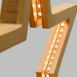 Stella con Base H37cm LED BIANCO CALDO-Lotti Hot