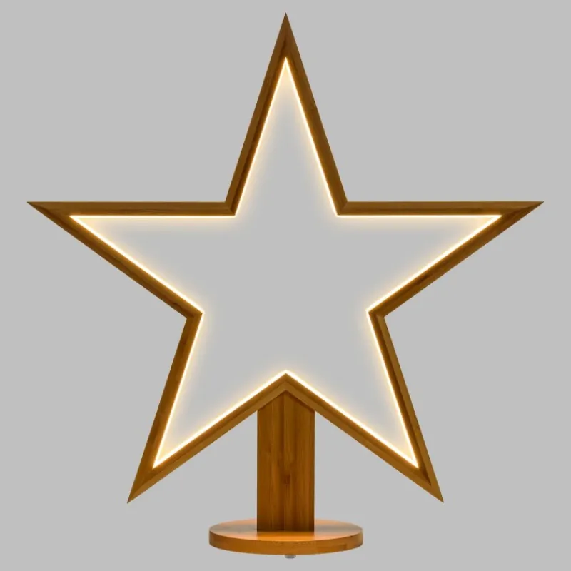 Stella con Base H55cm LED BIANCO CALDO-Lotti Online