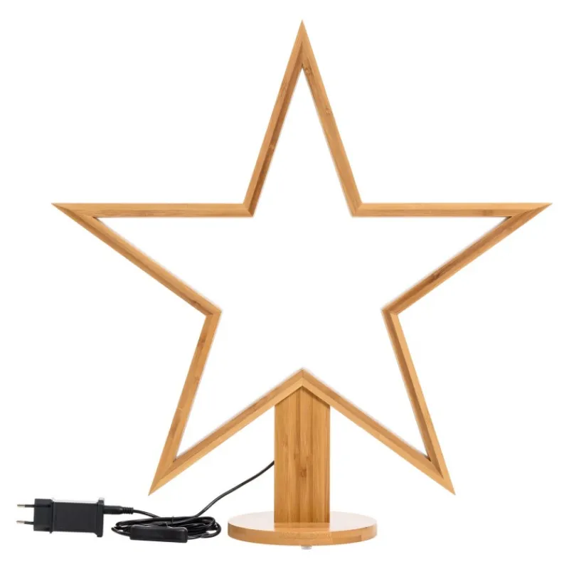 Stella con Base H55cm LED BIANCO CALDO-Lotti Online