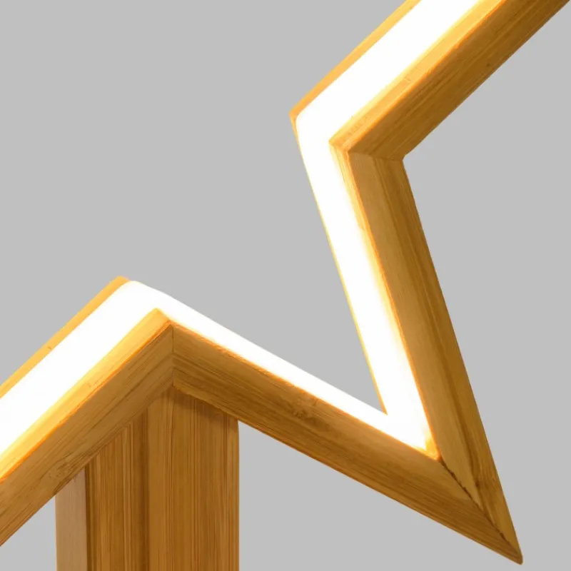 Stella con Base H55cm LED BIANCO CALDO-Lotti Online