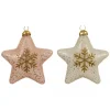 Stella con Glitter. Pezzo Singolo-Kaemingk Online