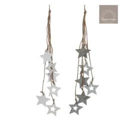 Stelline ornamentali da appendere Bianche o Argento-Edelman Online