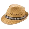 Cappello in paglia da uomo-Stocker Online