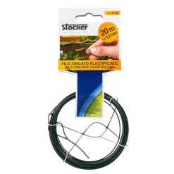 Filo zincato plastificato Ø1,2 mm 20 m-Stocker Hot