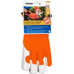 Guanti in pelle anti taglio, mis. 9/M-Stocker Outlet