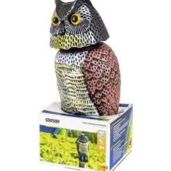 Gufo spaventapasseri 16 x 17 x h37,5 cm-Stocker Hot