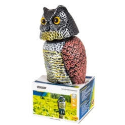 Gufo spaventapasseri 16 x 17 x h37,5 cm-Stocker Hot