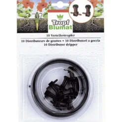 Irrigatori a goccia (10 pz) con tubo per irrigazione-Stocker Outlet