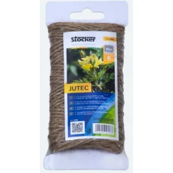 Jutec filo di iuta biodegradabile 50 m naturale-Stocker