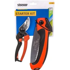 Kit Seghetto Professionale pieghevole Zyklon 180 e Forbice giardino 19,5-Stocker Hot
