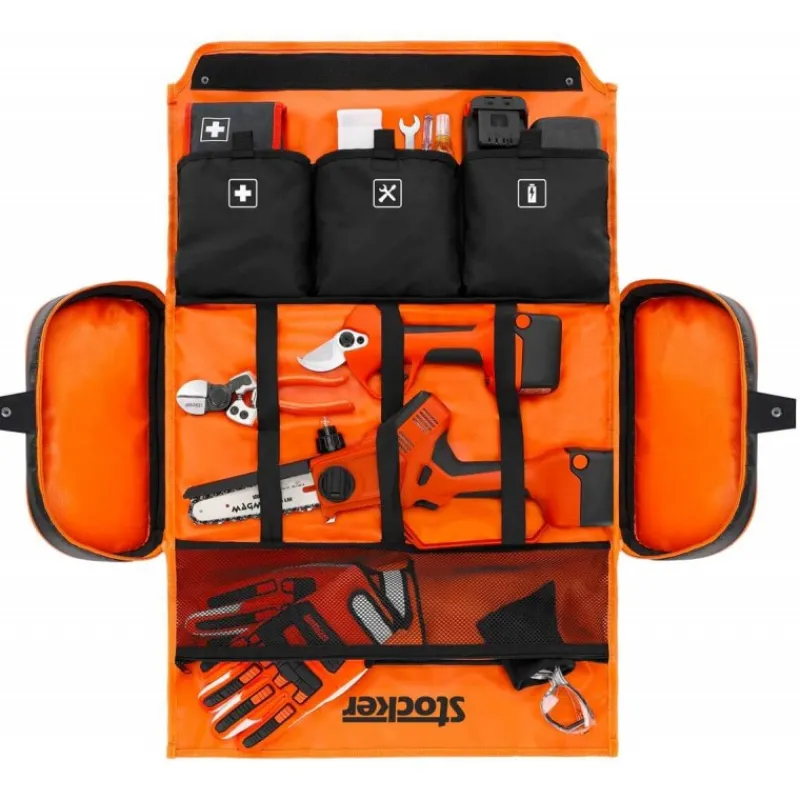Ordinex Zaino per attrezzi da potatura per motoseghe, forbici elettriche e attrezzi vari-Stocker Outlet