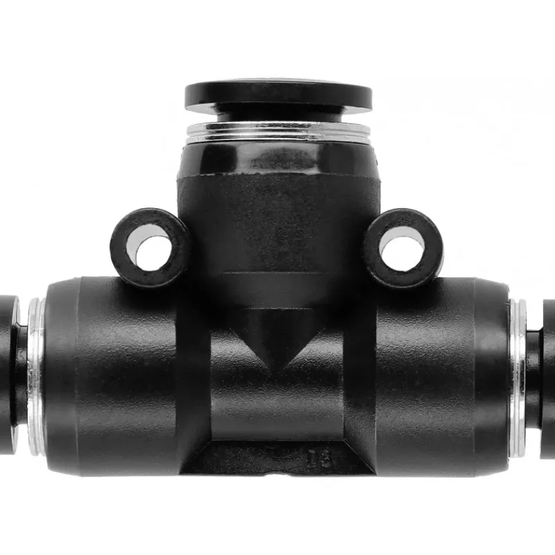 Raccordo Curvo a T sfuso Ø 6-8-6 mm per Geyser - Pezzo singolo-Stocker Best