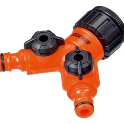 Raccordo rubinetto a 2 uscite 1/2 3/4-Stocker Online