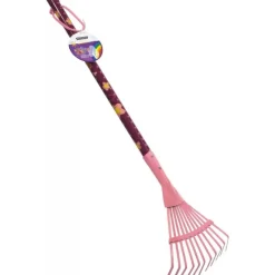 Rastrello 78 cm colore rosa KIDS GARDEN-Stocker New