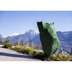 Sacco in iuta 98 x 110 cm colore verde-Stocker