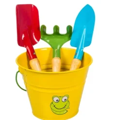 Set attrezzi e secchiello giallo KIDS GARDEN-Stocker Outlet