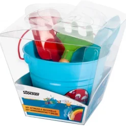 Set attrezzi e secchiello giallo KIDS GARDEN-Stocker Outlet