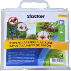 Spaventapasseri a pallone colore bianco Ø40 cm-Stocker Discount