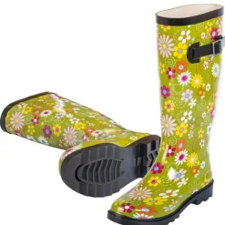 Stivali di gomma 35 colore verde-Stocker Outlet