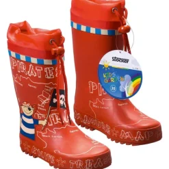 Stivali Kids Garden Pirate rosso misura 33-Stocker Online