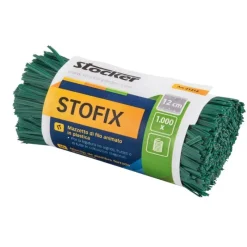 Stofix filo animato in plastica 12 cm - 1000 pz-Stocker New