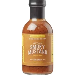 Smoky Mustard BBQ Sauce - 355 ml-Stockyard Hot