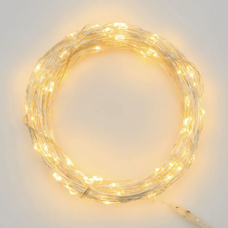 String light 14m, 140 MicroLEDs BIANCO CALDO-Lotti New