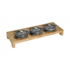 Supporto in Bambu' per Mini Cocotte-Staub Outlet