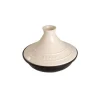 Tajine 20 cm Crema in Ghisa con Coperchio in Ceramica-Staub Sale