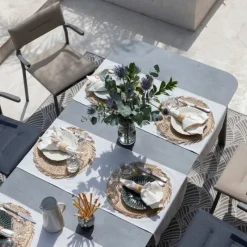 Tavolo da giardino allungabile ORON 170/205x100 cm LFM5322 Fusain/Titane-LaFuma Hot