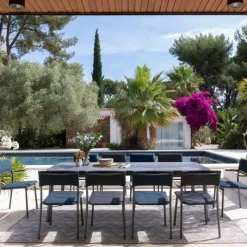 Tavolo da giardino allungabile ORON 170/205x100 cm LFM5322 Fusain/Titane-LaFuma Hot