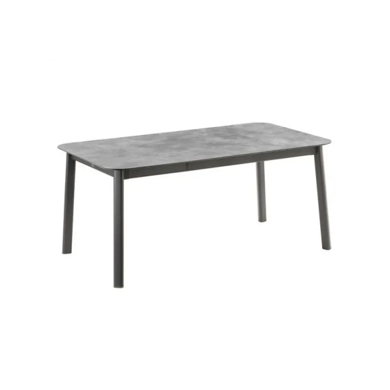 Tavolo da giardino allungabile ORON 170/205x100 cm LFM5321 Ciment/Titane-LaFuma New