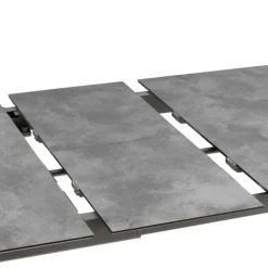 Tavolo da giardino allungabile ORON 170/205x100 cm LFM5321 Ciment/Titane-LaFuma New
