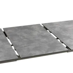 Tavolo da giardino allungabile ORON 170/205x100 cm LFM5322 Ciment/Titane-LaFuma Discount