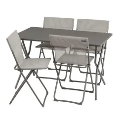 Tavolo da giardino pieghevole BALCONY 120x70 cm LFM5339 CB Titane/Titane-LaFuma Best