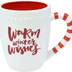 Tazza di Natale in Ceramica 11 cm. Pezzo Singolo-Koopman Online