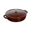 Tegame Chistera 28 cm Granata in Ghisa-Staub Hot