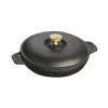 Tegame con Coperchio 20 cm Nero in Ghisa-Staub Online