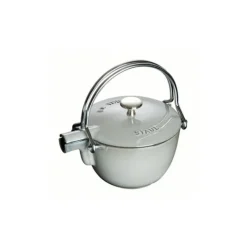 Teiera 16.5 cm Grigia Graphite in Ghisa-Staub Clearance