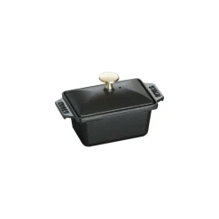 Terrina 15 x 11 cm Nera in Ghisa-Staub Best