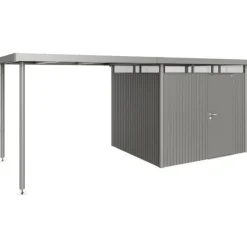 Tettoia Laterale L per Casetta in Metallo HIGHLINE-Biohort Discount