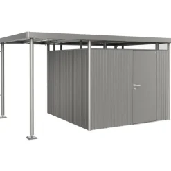 Tettoia Laterale S per Casetta in Metallo HIGHLINE-Biohort Best