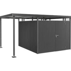 Tettoia Laterale S per Casetta in Metallo HIGHLINE-Biohort Best