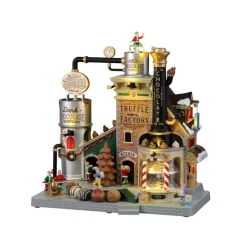 The Christmas Chocolatier Truffle Factory con Alimentatore 4.5V Cod. 15805-Lemax Sale