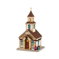 The New Village Church con Alimentatore Cod. 45261-Lemax Hot