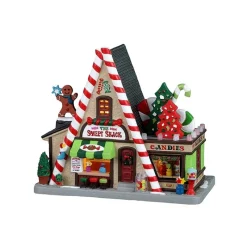 The Sweet Shack con Alimentatore Cod. 25930-Lemax Outlet