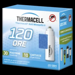 Ricarica 120 ore - 10 Cartucce di Gas Butano + 30 Piastrine-Thermacell Clearance