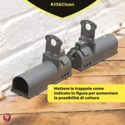 Trappola per Topi Kill & Clean-SBM Discount