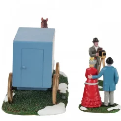 Traveling Photographer Wagon Set Of 3 Cod. 13561-Lemax Best